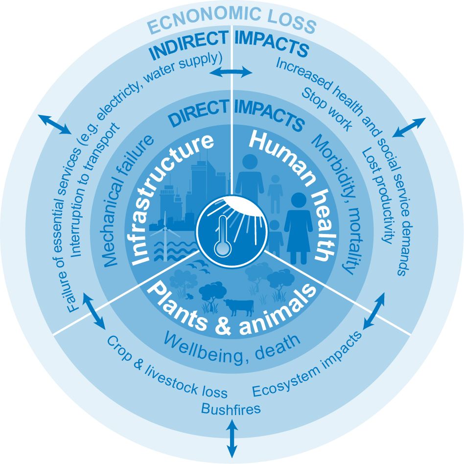 Impacts of Heat Waves in Australia